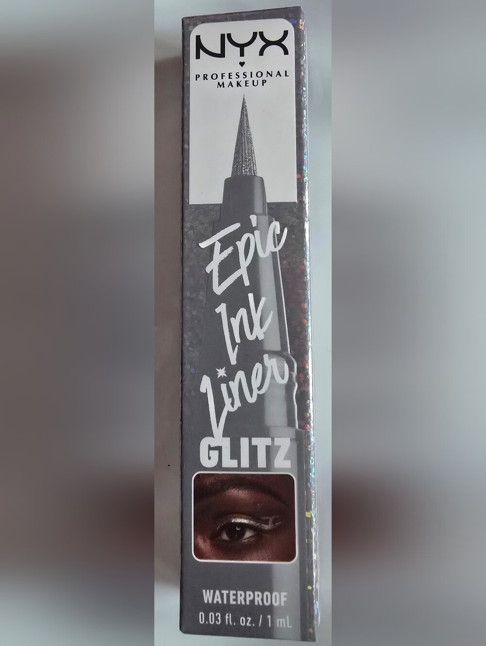 NYX Epic Ink Liner Glitz Metallic Glitter Eyeliner-Flashy Flare